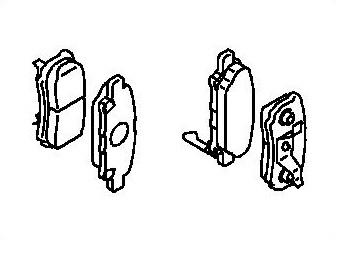 Задние тормозные колодки Mitsubishi Lancer 10: выбор и замена